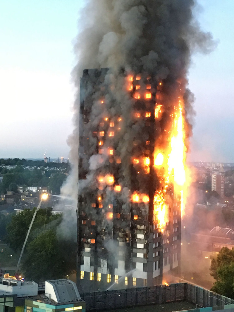 Incendie de la tour Grenfell, Londres, 2017