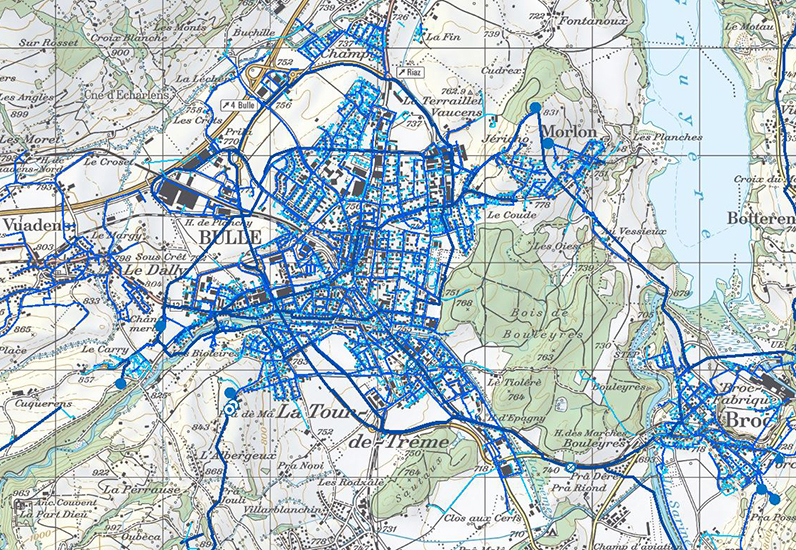 Aquafri Le Cadastre Des Infrastructures D Eau Potable Etat De Fribourg