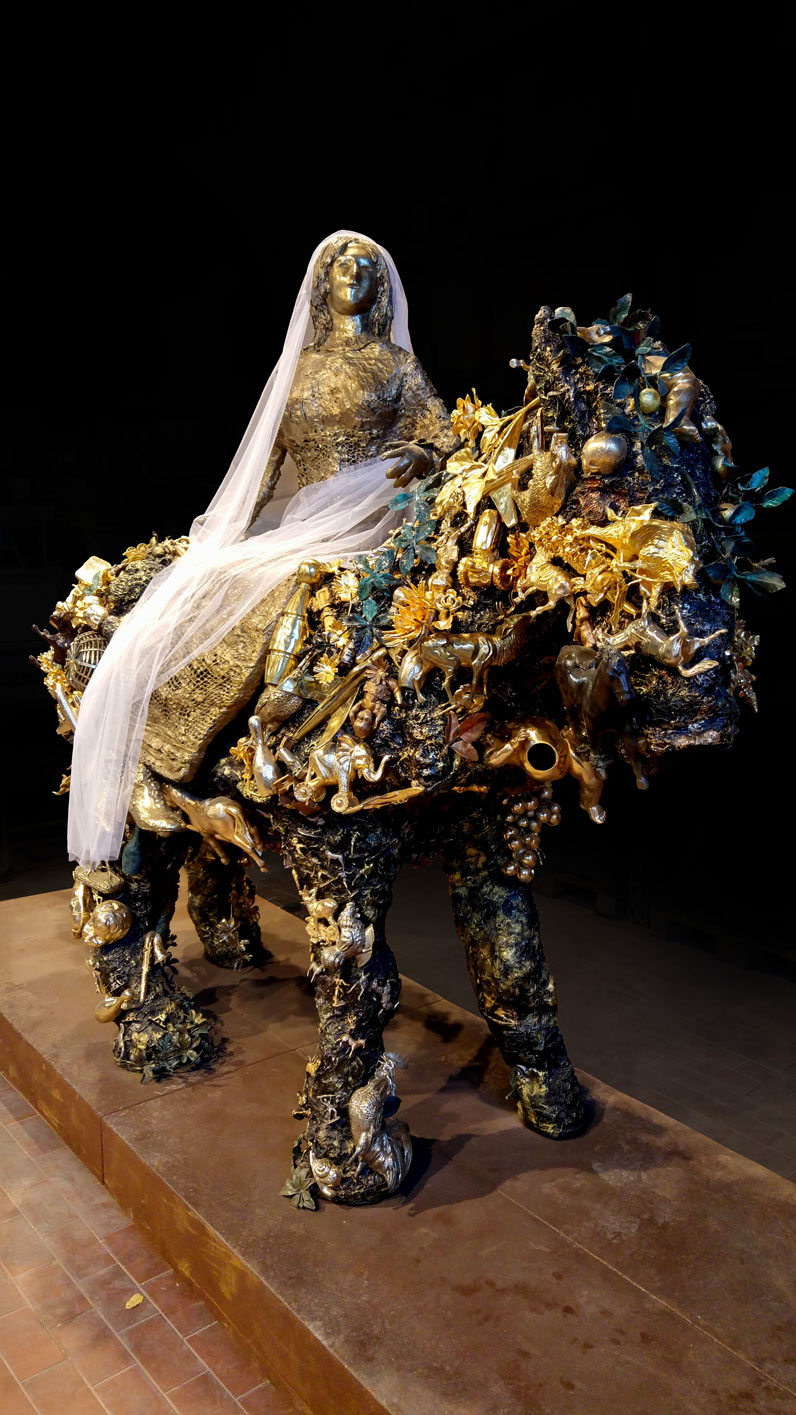 Niki de Saint Phalle, La mariée à cheval, copyright SKKG Christian Kunz, 1997