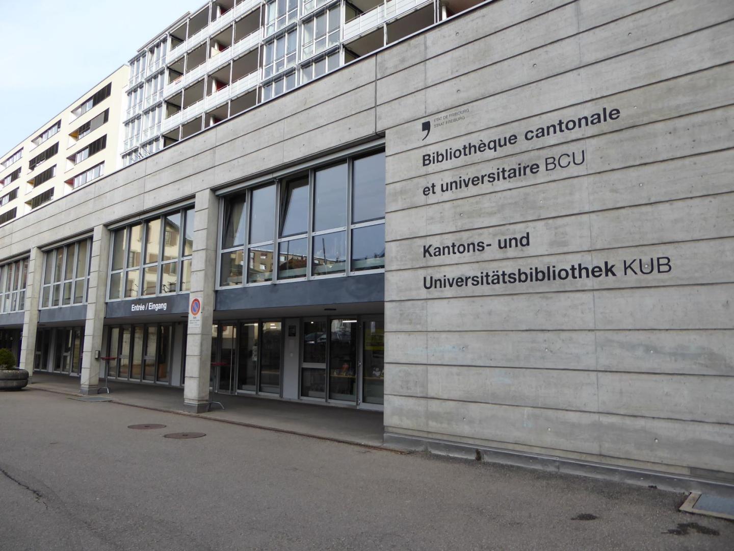 Kantons- und Universitätsbibliothek, Standort Beauregard in Freiburg