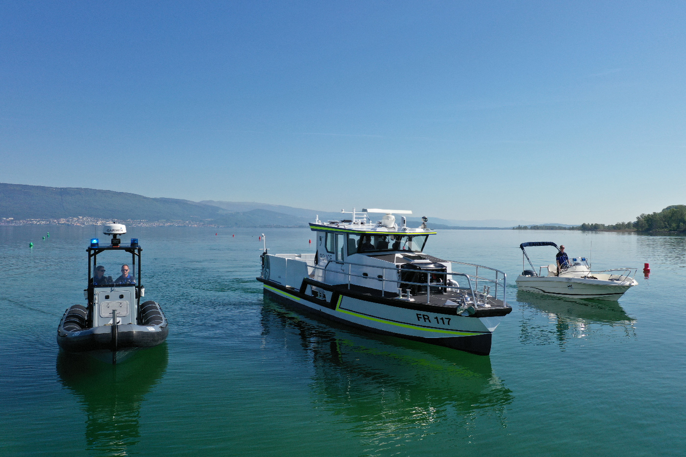 Un nouveau bateau pour la Police du lac 2022