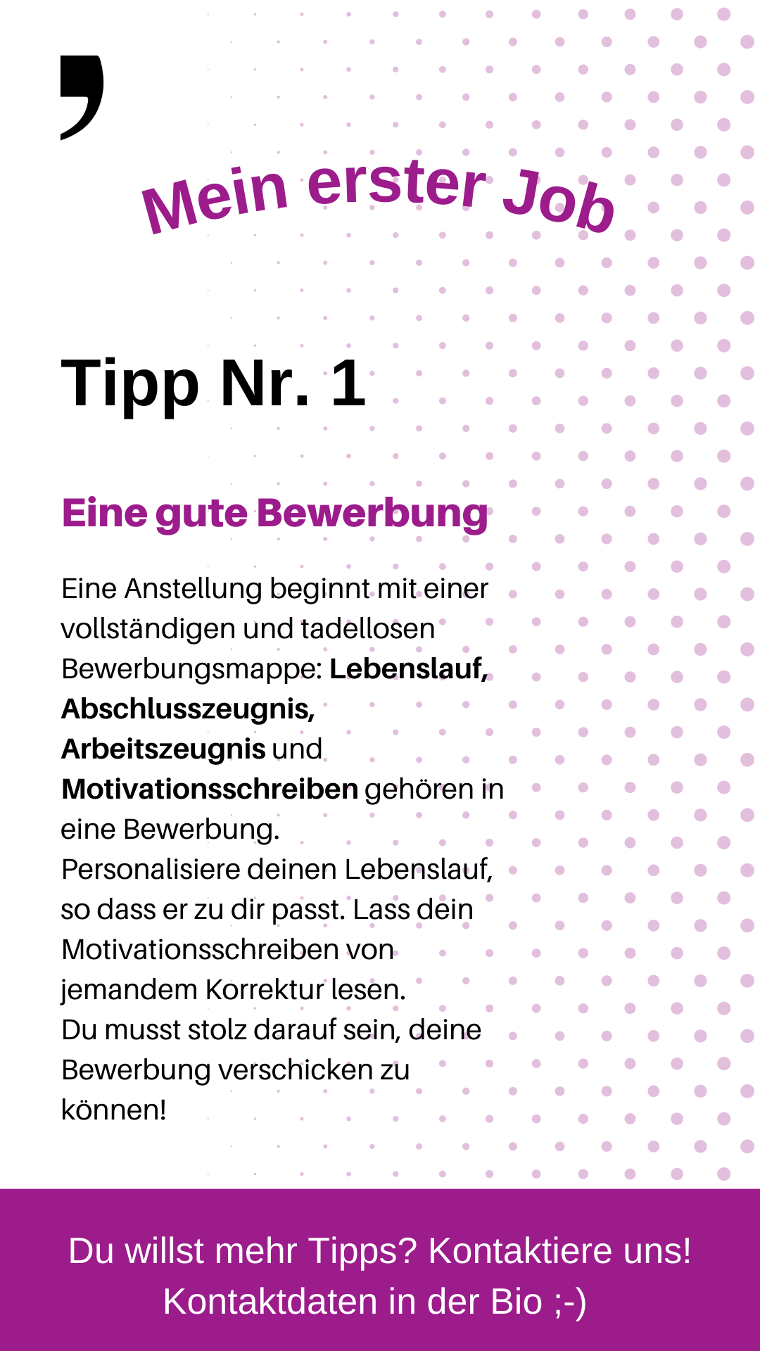 Tipp n°1