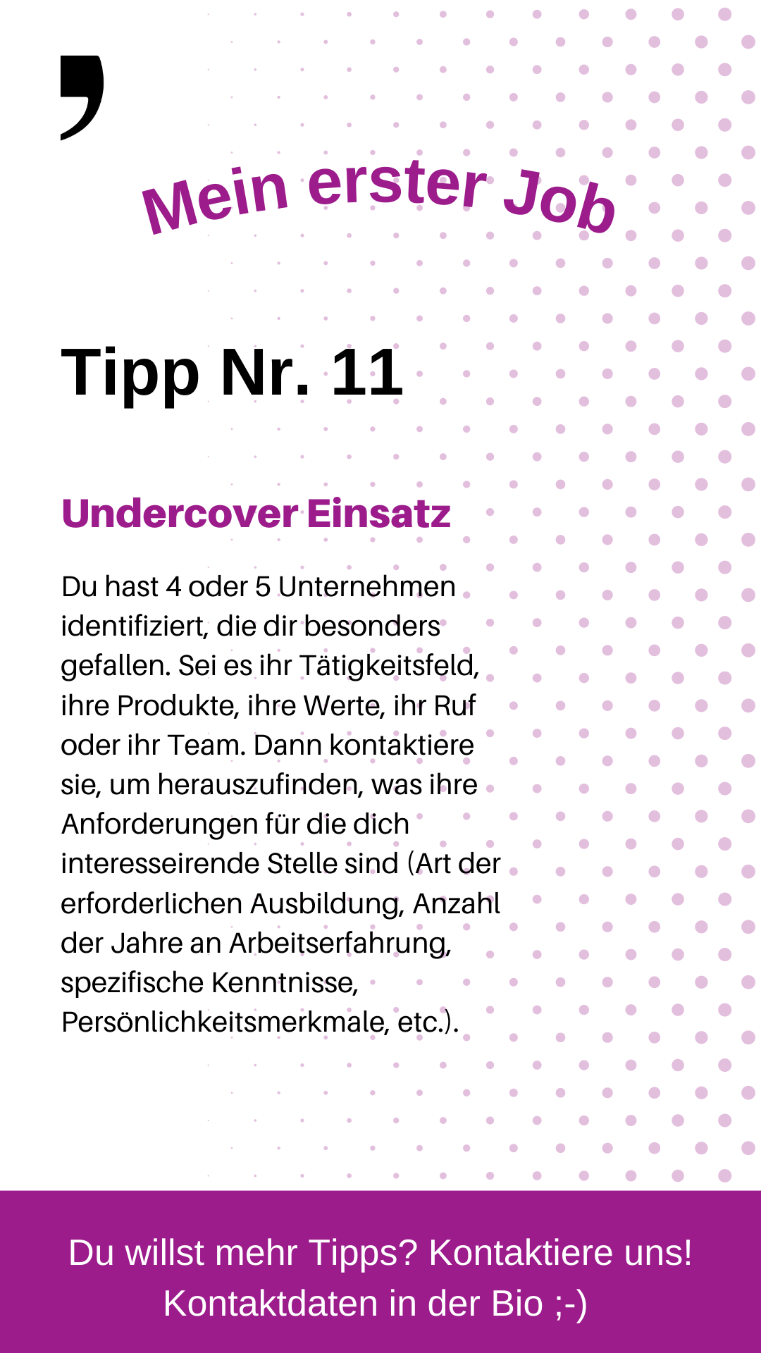 Tipp n° 11