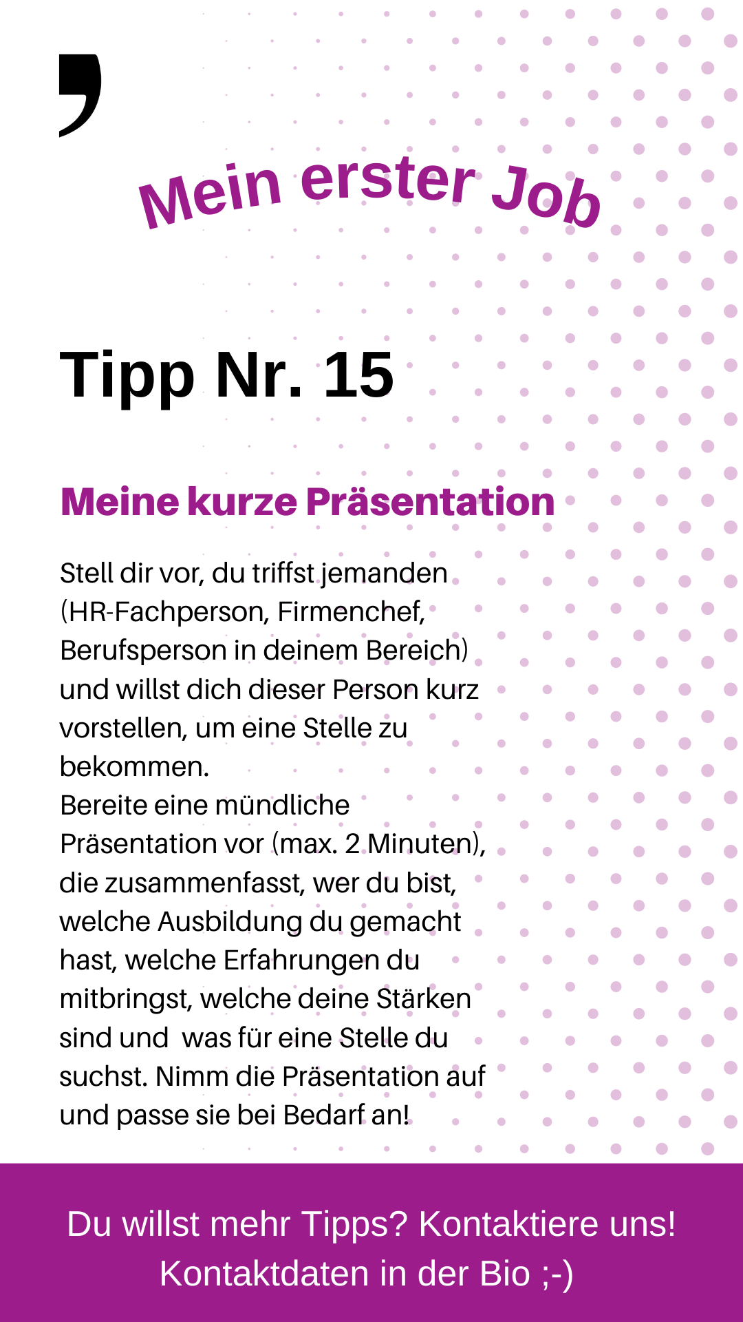 Tipp n° 15