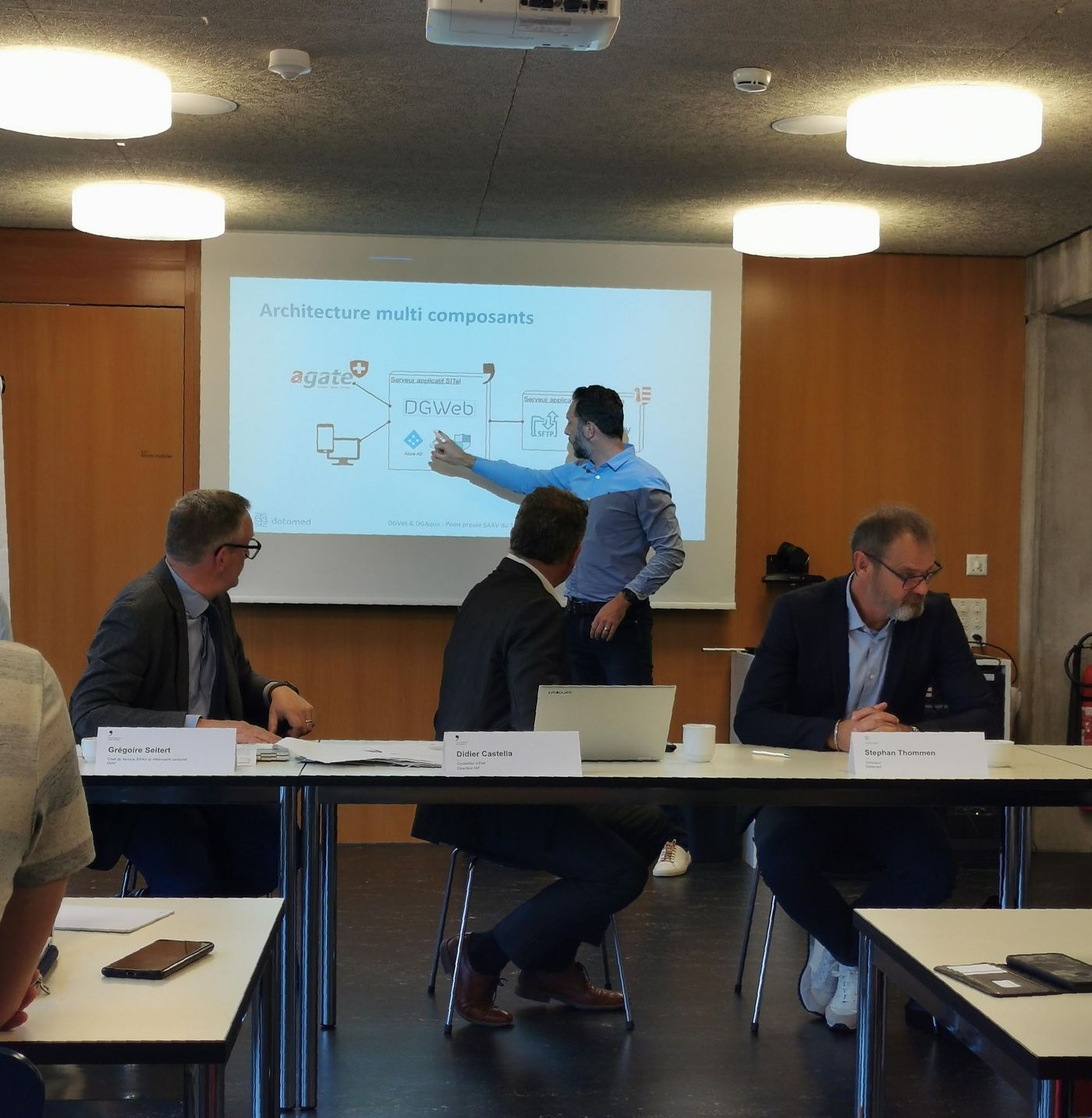DGWeb présentation conférence de presse