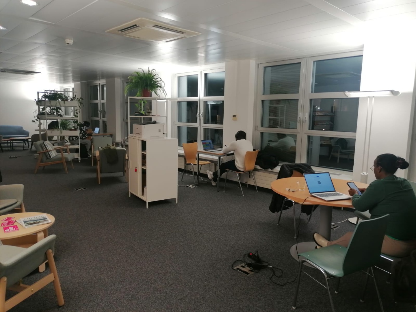 Photo de l'espace d'apprentissage