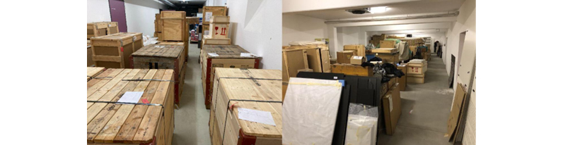 Réorganisation du dépôt de Marsens.