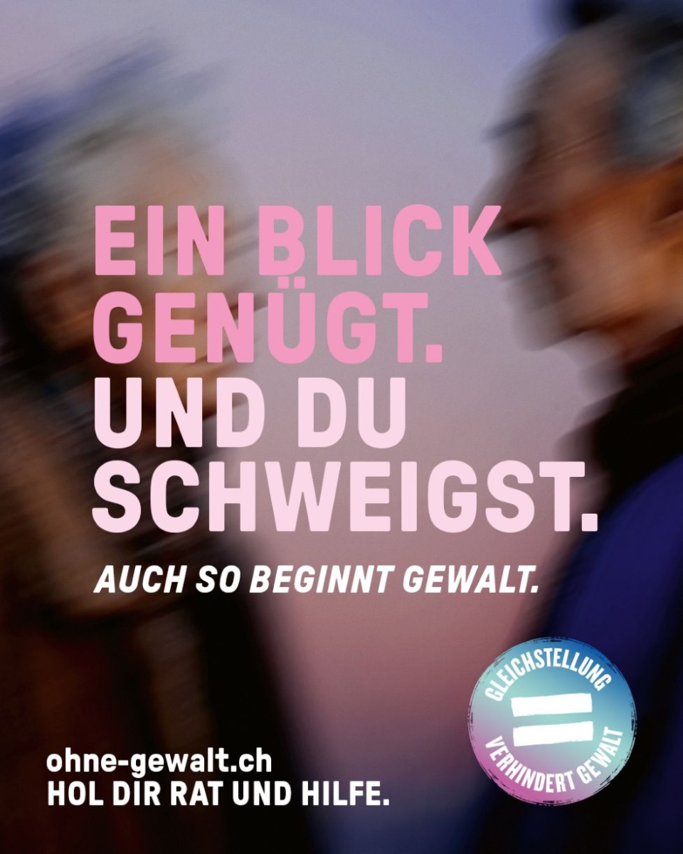 Ein Blick genügt - Gleichstellung verhindert Gewalt