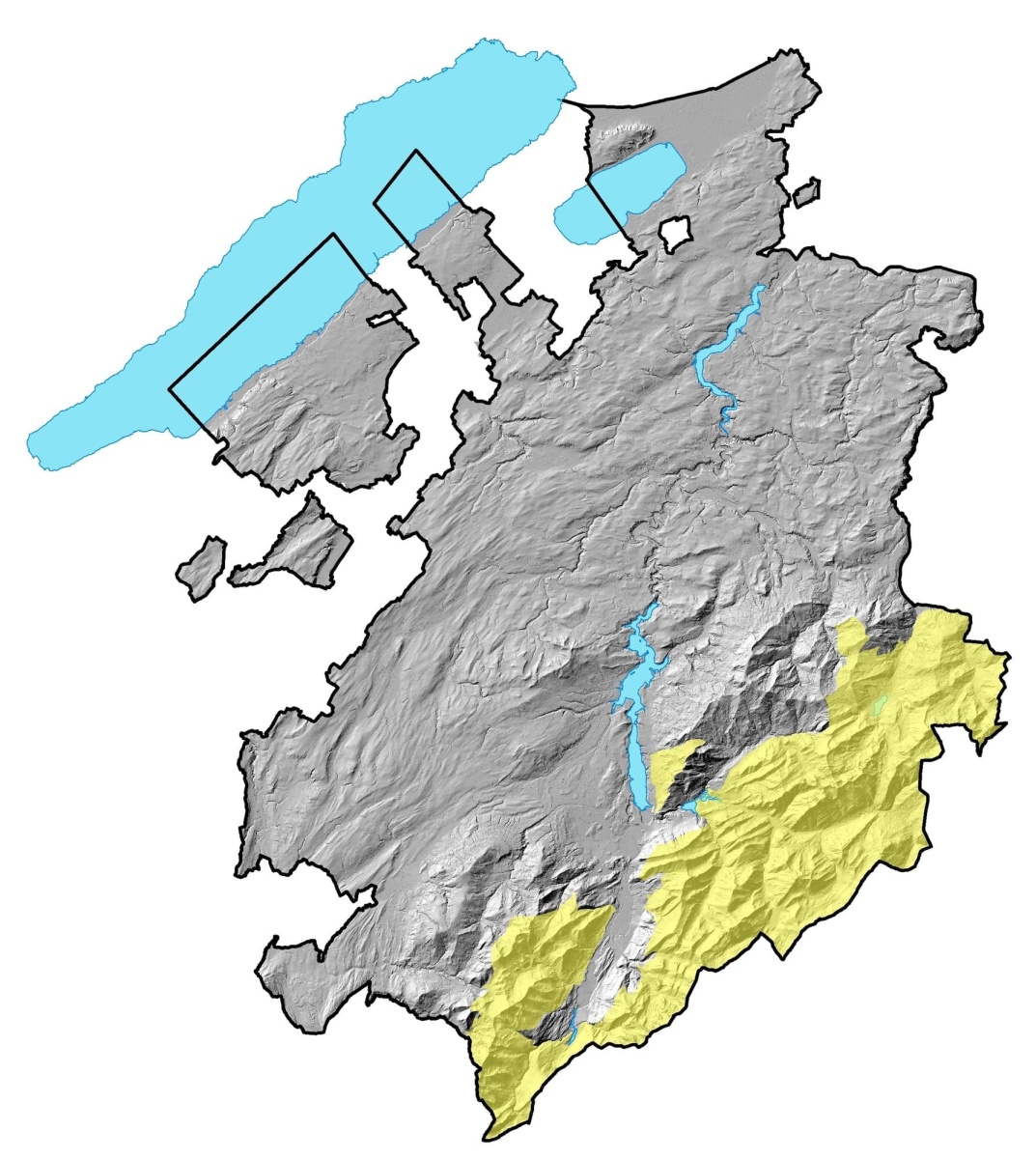 Carte de chasse Fribourg