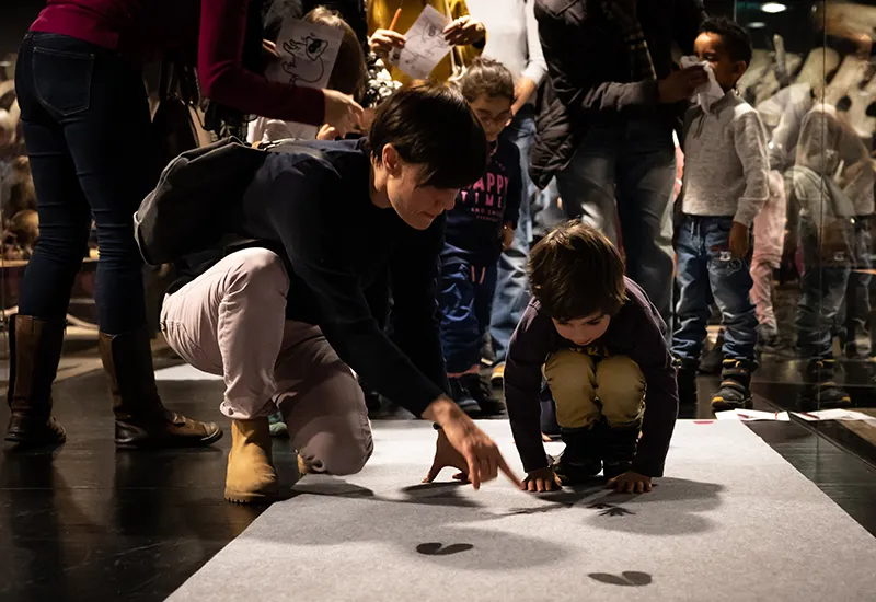 Atelier parents-enfants au MHNF