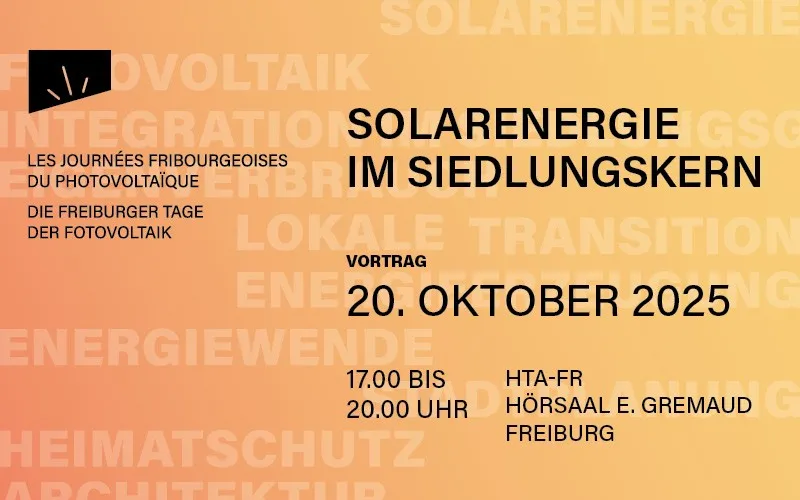 Visuel Freiburger Tage der Fotovoltaik 2025 