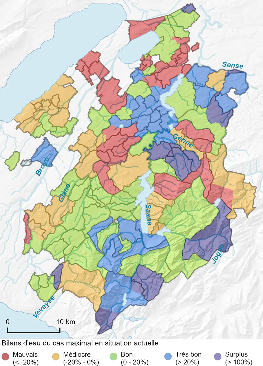 Bilans d’eau par distributeur (2016-2020)
