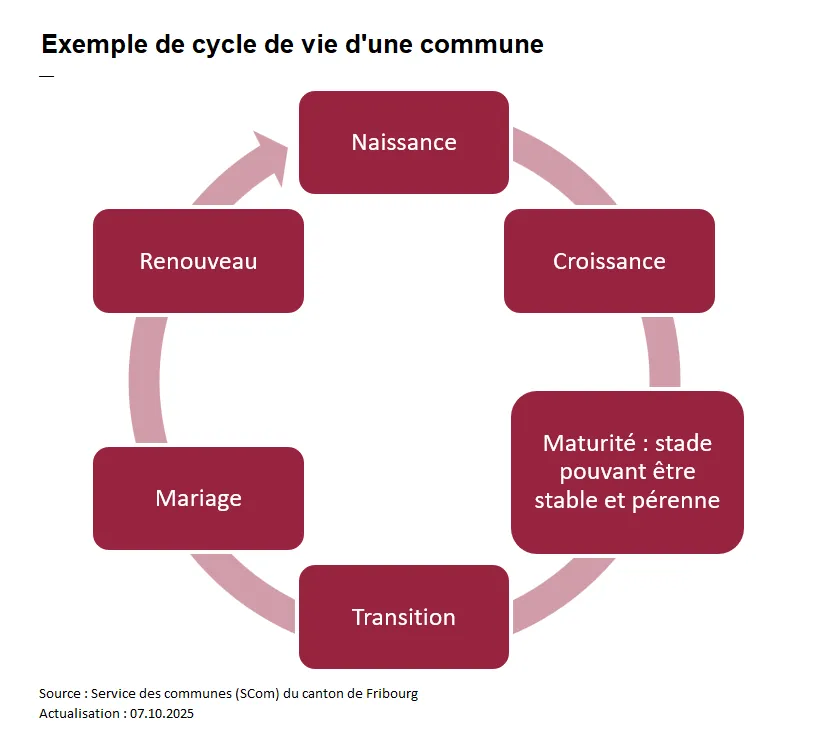 Exemple de cycle de vie commune