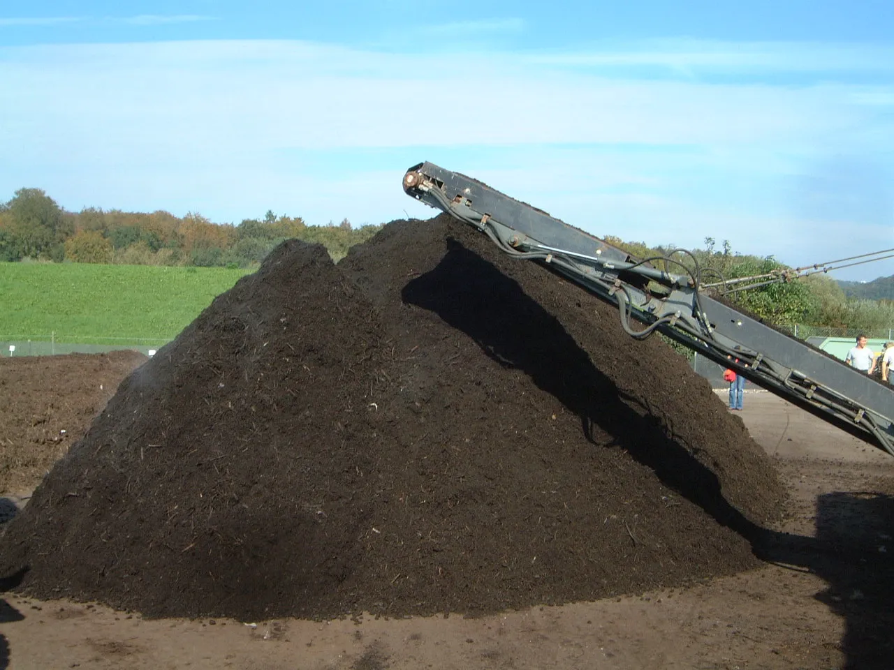 Compost tamisé