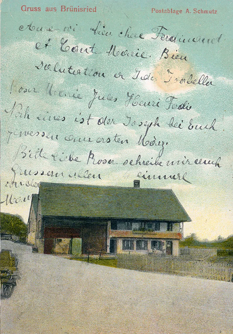 Carte postale de Brünisried