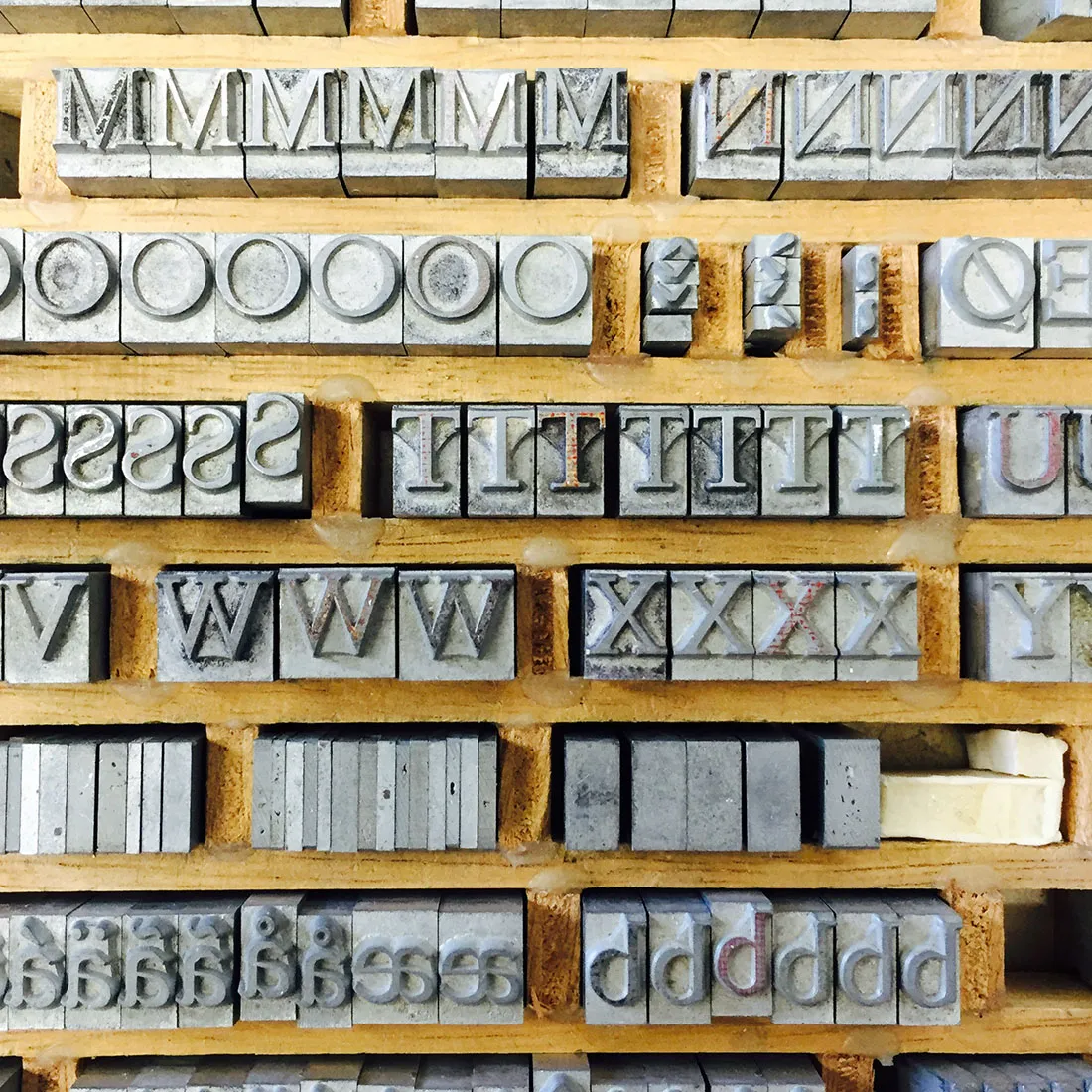 Lettres d'imprimerie