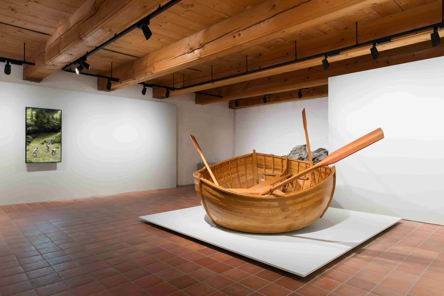 Ausstellung Jouer collectif Sammlung Museum für Walliser Kunst Foto Schloss Greyerz