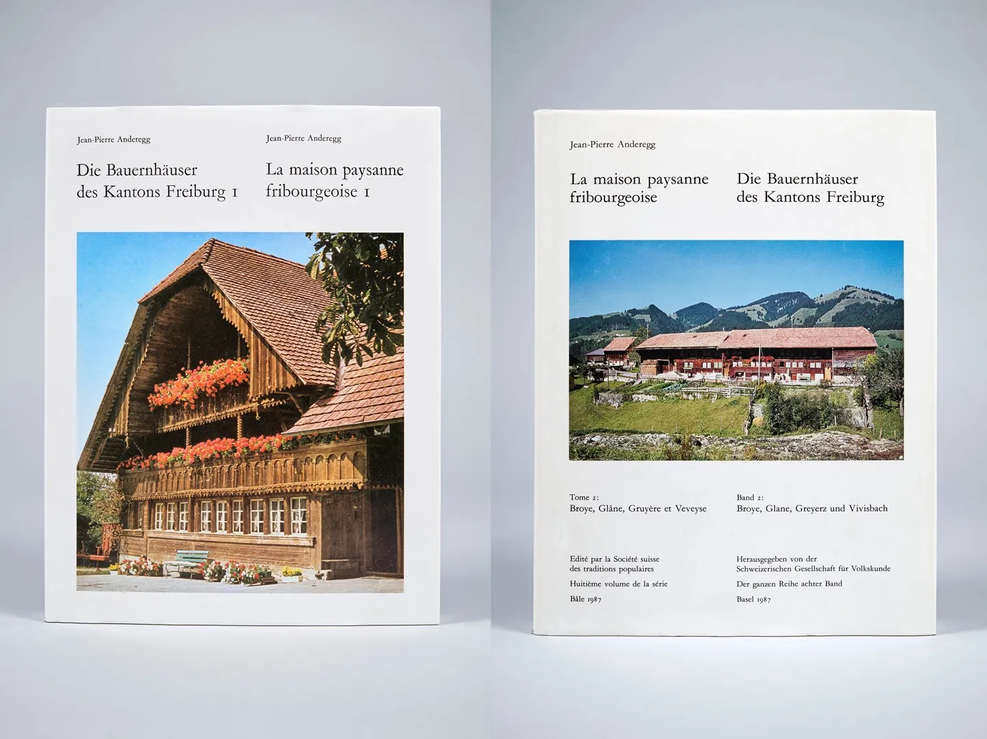 Die Bauernhäuser des Kantons Freiburg I und II