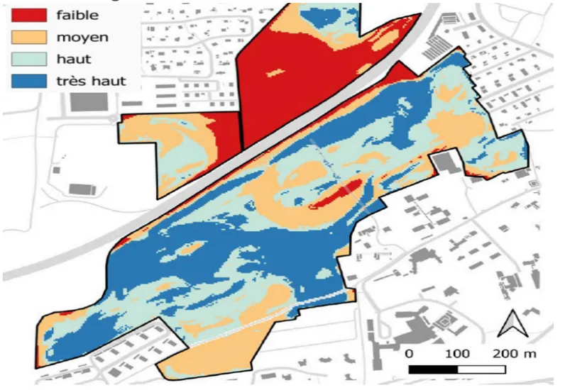 Kartierung der Bodenqualität im Perimeter Chamblioux–Bertigny
