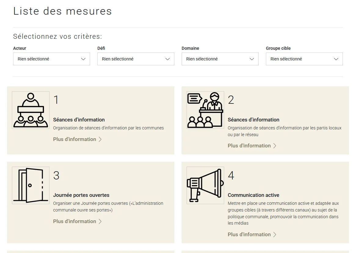 PROMO Femina - extrait des mesures