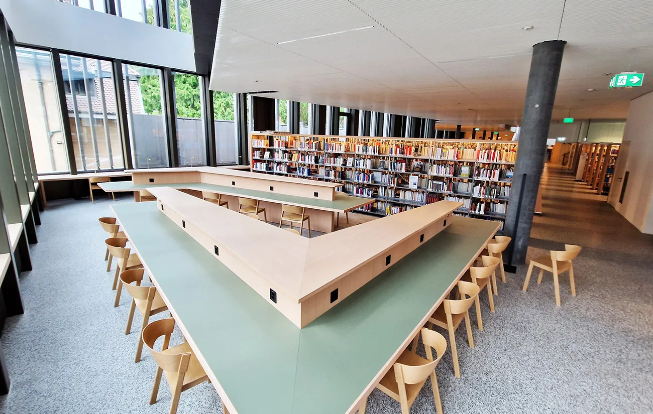 La BCU offre 800 places d'étude et de lecture