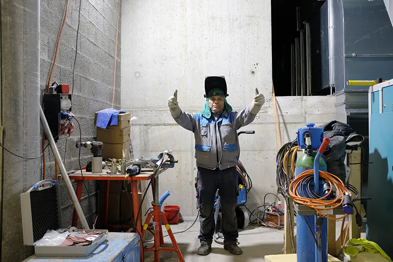 En chantier, exposition des photographies de Francesco Ragusa et Yves Eigenmann