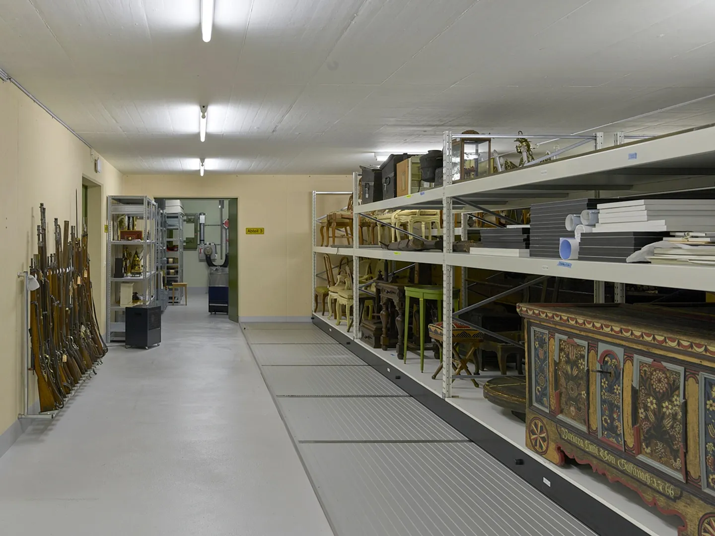 Le dépôt du Musée de Morat