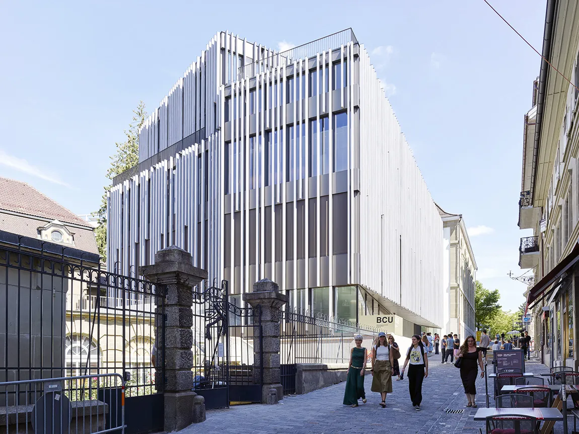Le bâtiment de la BCU