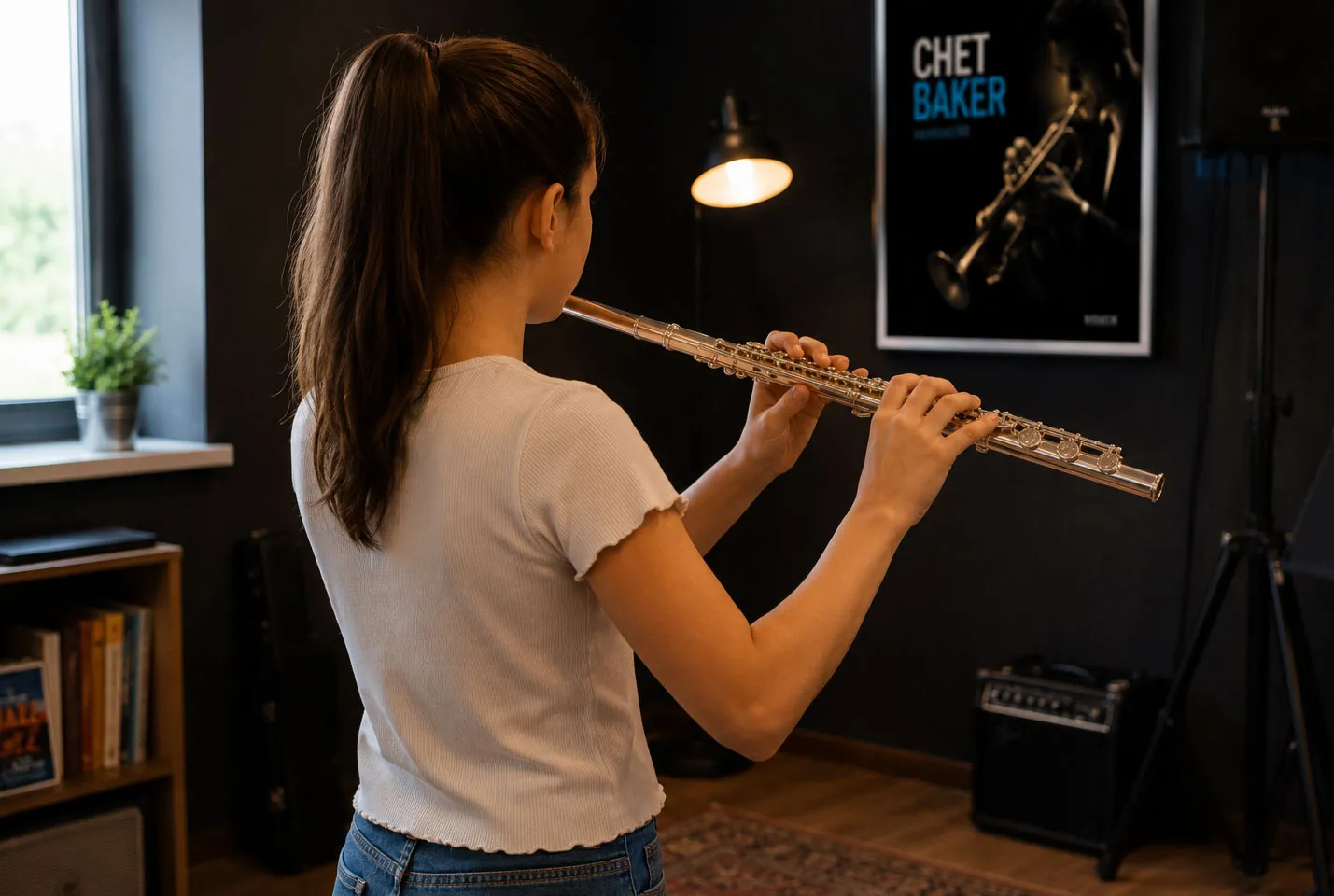Flûte traversière jazz
