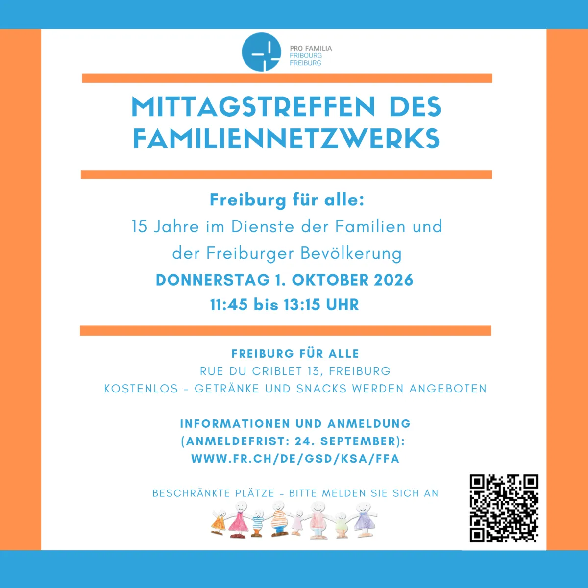 flyer du midi du réseau des Familles _FpT
