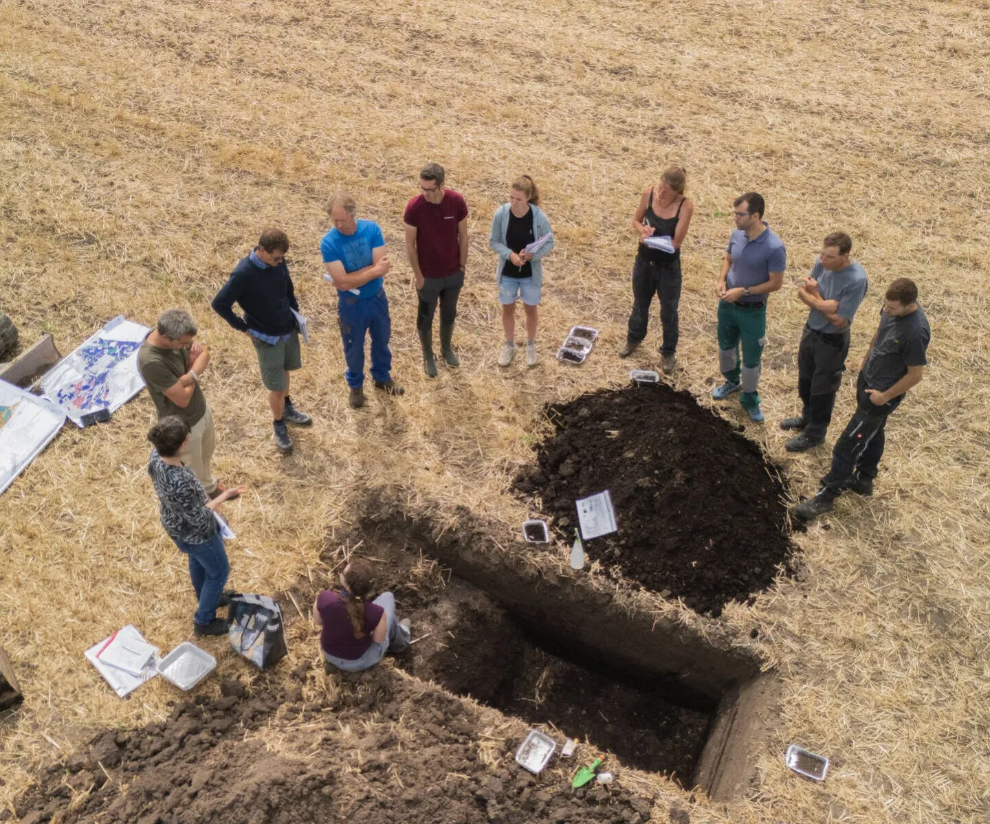 Projet pilote de cartographie des sols de Prez-vers-Noréaz