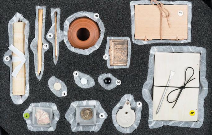 Mallette d'archéologie fribourgeoise : l'Atelier de l'histoire : 4 L'Antiquité