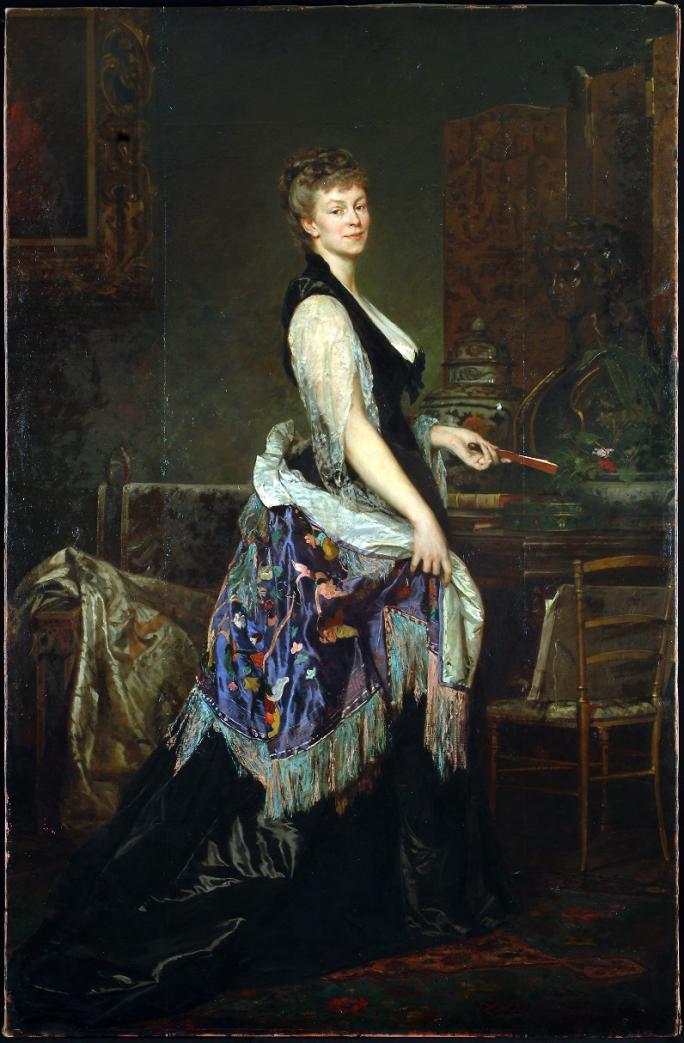 Edouard Blanchard, La duchesse Castiglione Colonna, 1877