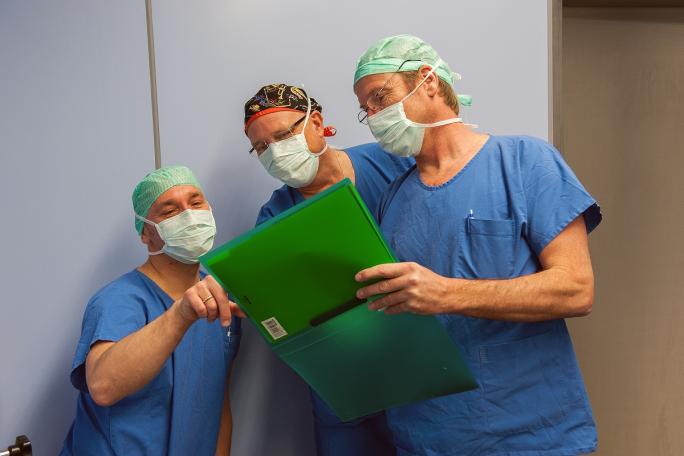 Marc Renaud, Dossier hospitalier (2013), Service de chirurgie, HFR Tafers