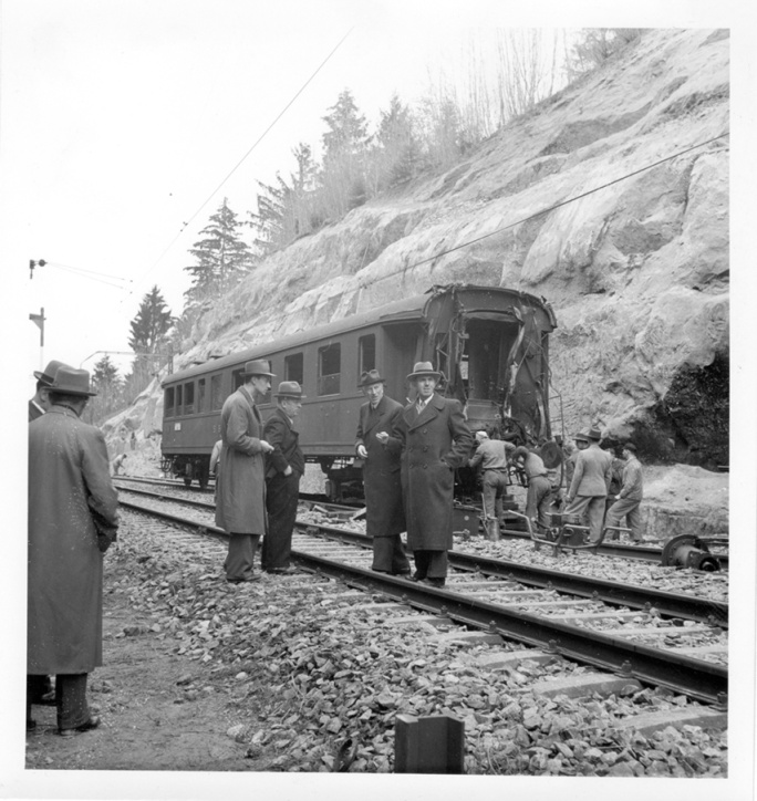 Ermittlungen Zugentgleisung Flamatt 1943