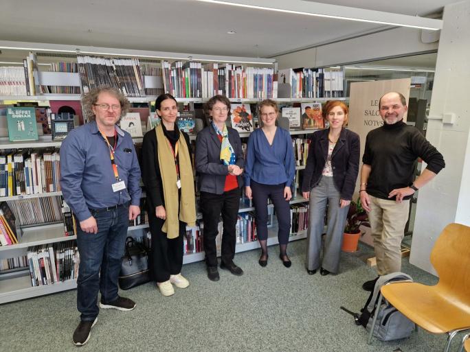 BCU : Recensement du patrimoine audiovisuel fribourgeois, les membres du projet