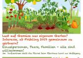 Affiche du jardin communautaire de Schmitten