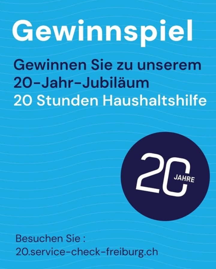 Wettbewerb 20 Jahre Service Check