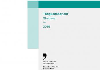 Umschlag Tätigkeitsbericht SR 2016