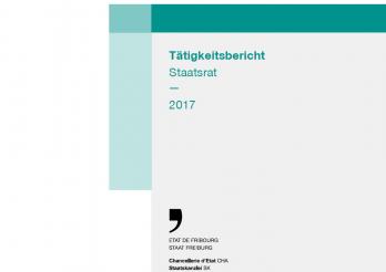 Umschlag Tätigkeitsbericht SR 2017
