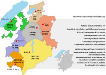 Compétences territoriales - Örtliche Zuständigkeiten