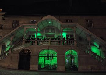 Hôtel cantonal en vert
