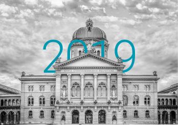 Le Palais fédéral et l'année 2019