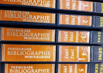 Bibliographie fribourgeoise