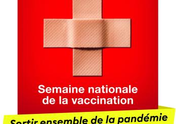 L'affiche de la Semaine nationale de la vaccination