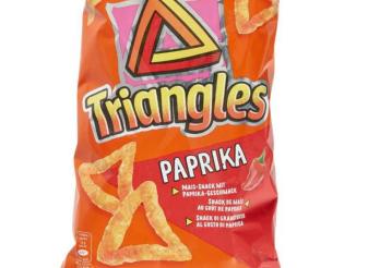 image d'un emballage de Triangles Paprika M-Classic