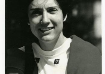 Die Komponistin Caroline Charrière in den 90er Jahren