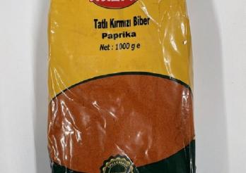 emballage de paprika de la marque Hazra