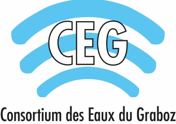 Nouveau logo Consortium des Eaux du Graboz