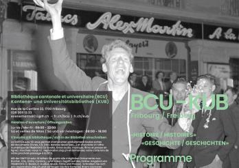 Programme culturel - BCU printemps 2024